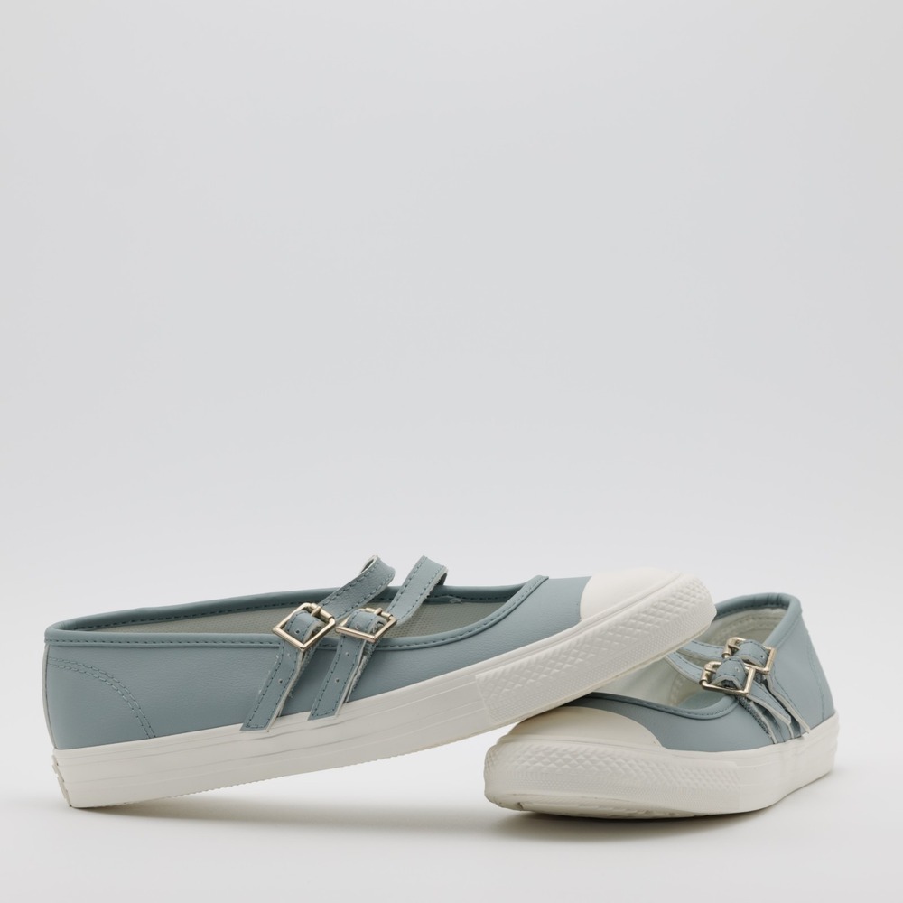 Converse Chuck Taylor All Star Dainty Mary Jane Buckle Shoes Light Blue Size 8.5 - Picture 9 of 11
